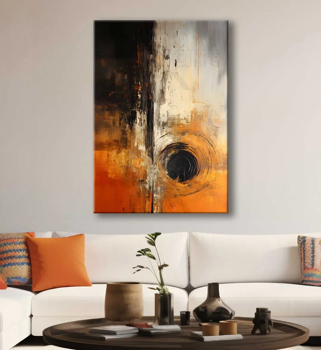 Soyut Modern Dekoratif Kanvas Tablo - VOOV3006 2