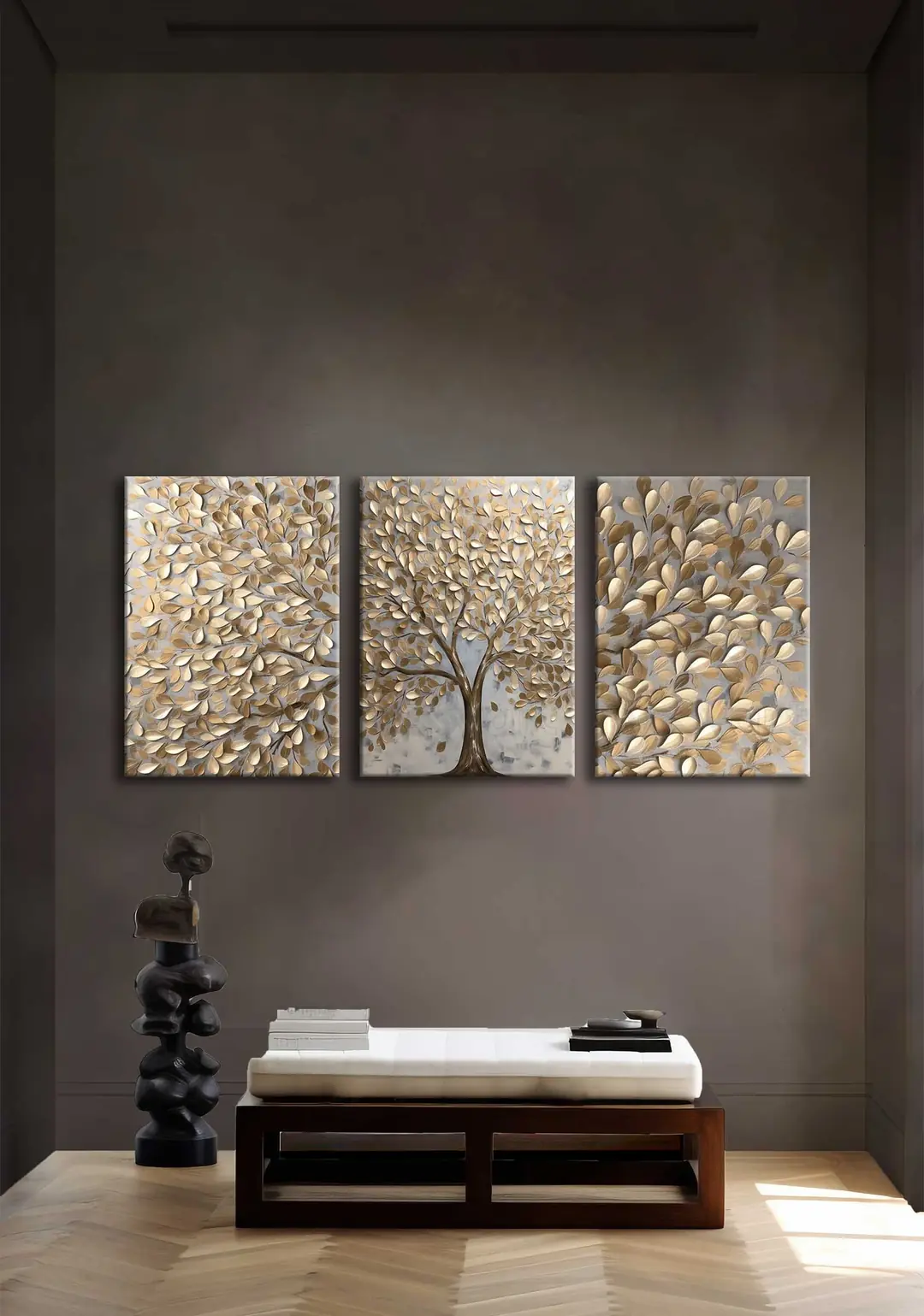 Kanvas Duvar Tablosu 3'lü Canvas Tablo Seti - VOOV4217 2