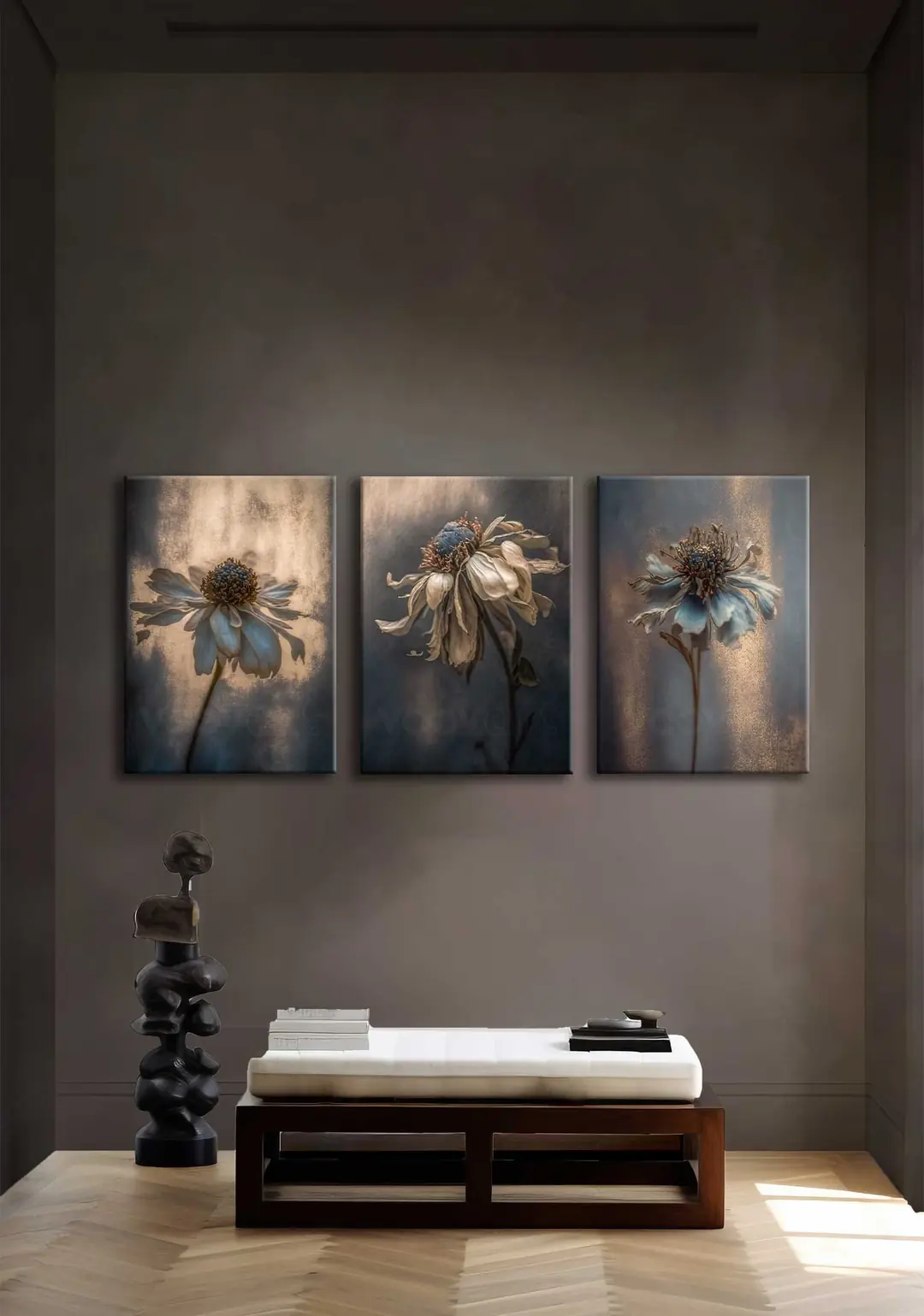 Kanvas Duvar Tablosu 3'lü Canvas Tablo Seti - VOOV4239 2