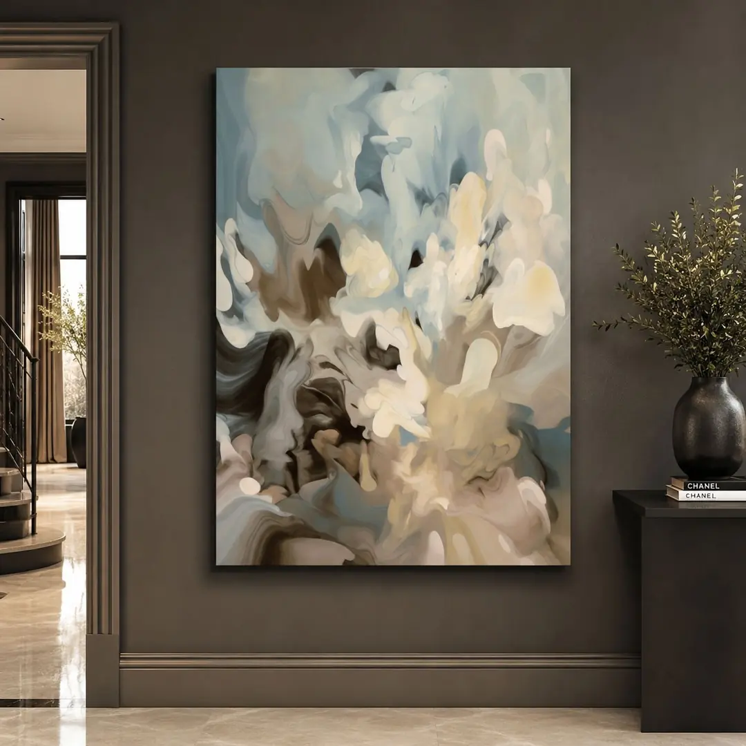 Modern Dekoratif Soyut Kanvas Tablo - VOOV3572 1