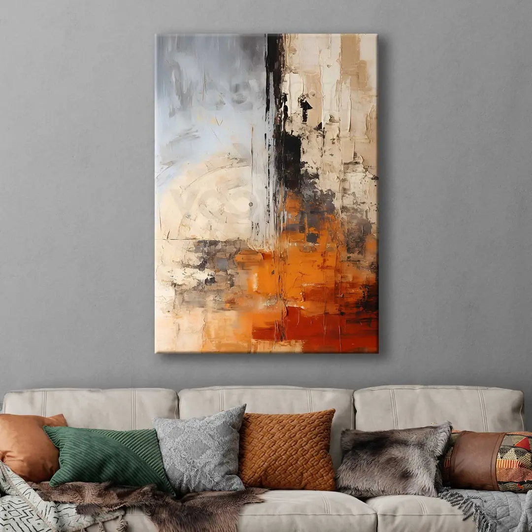 Soyut Modern Dekoratif Kanvas Tablo - VOOV3009 1