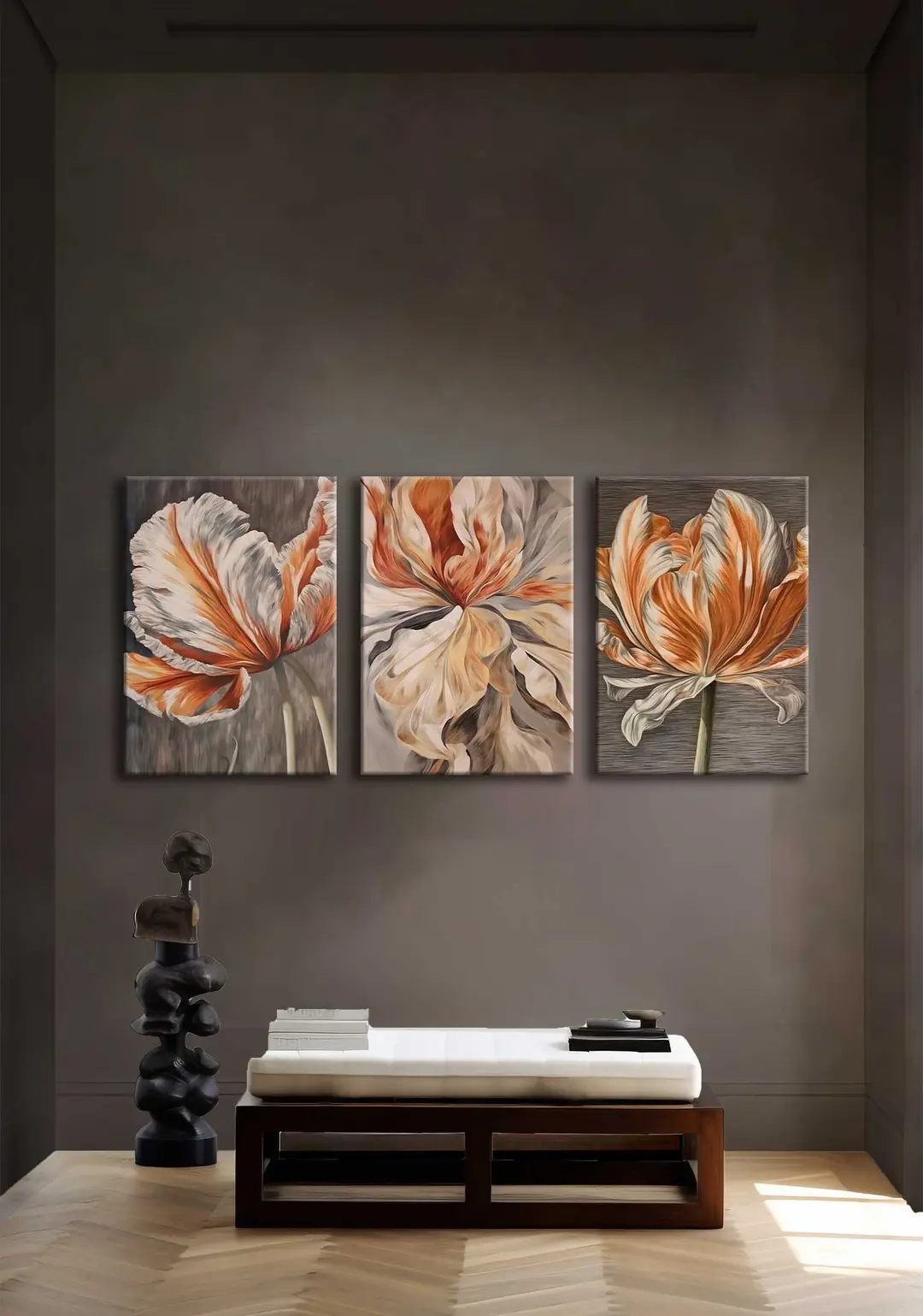 Kanvas Duvar Tablosu 3'lü Canvas Tablo Seti - VOOV4224 2