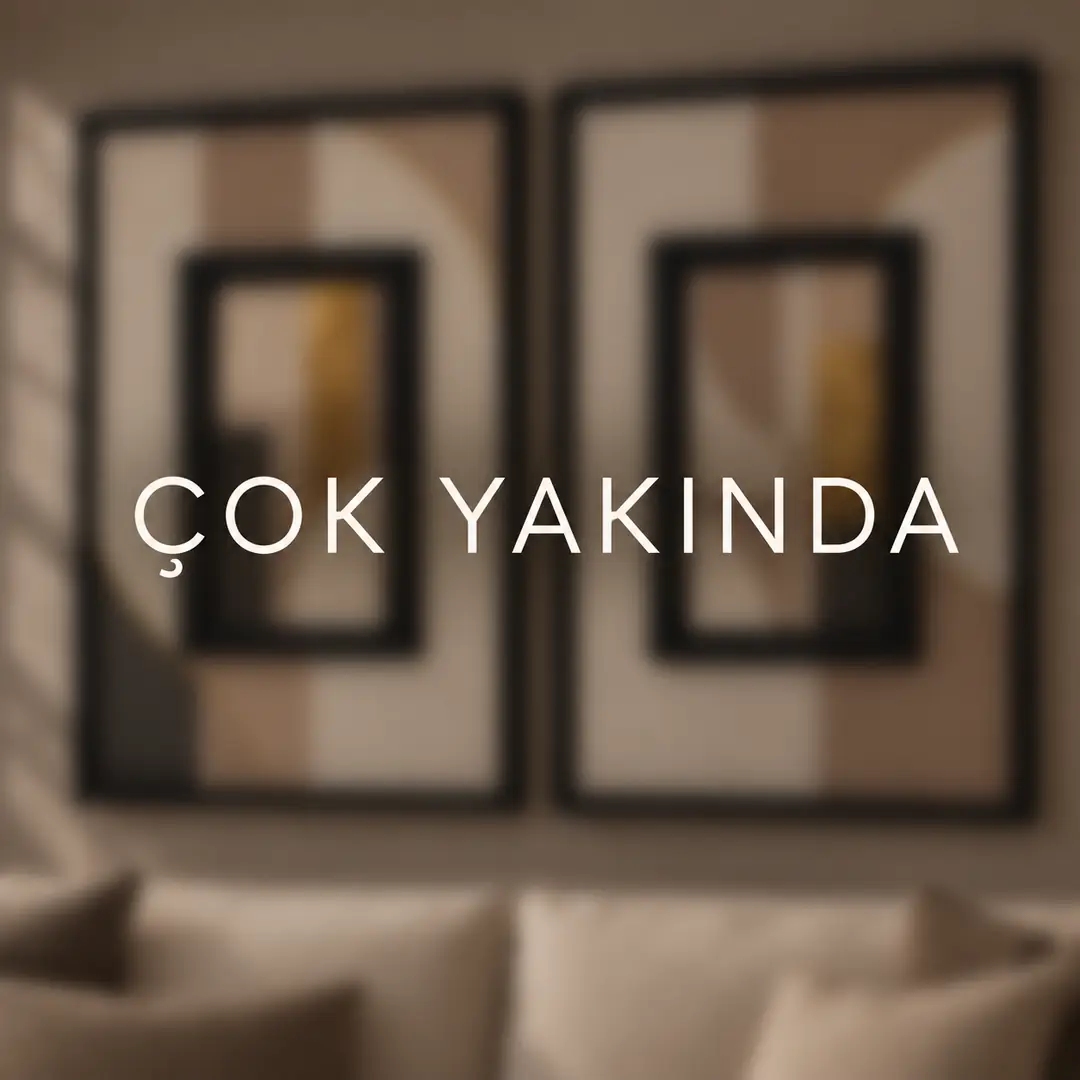 3D Ahşap Çerçeveli Tablolar