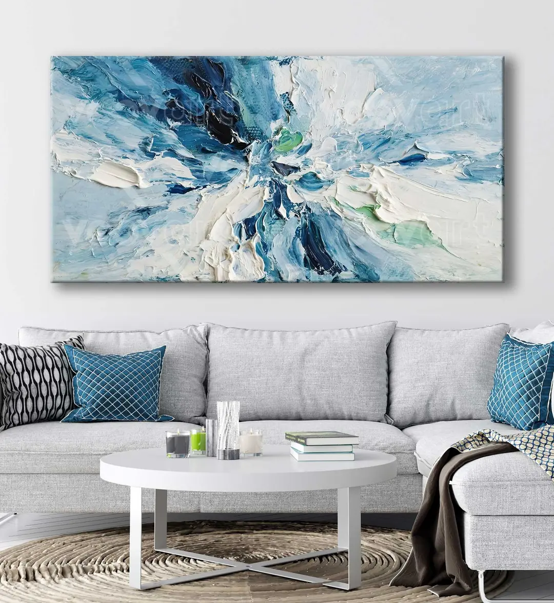 Abstract Art Dekoratif Kanvas Tablo - VOOV3030 2