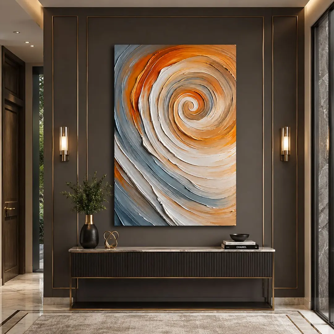 Modern Soyut Dekoratif Kanvas Tablo - VOOV3399 1