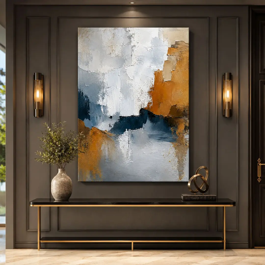 Modern Soyut Dekoratif Kanvas Tablo - VOOV3400 1