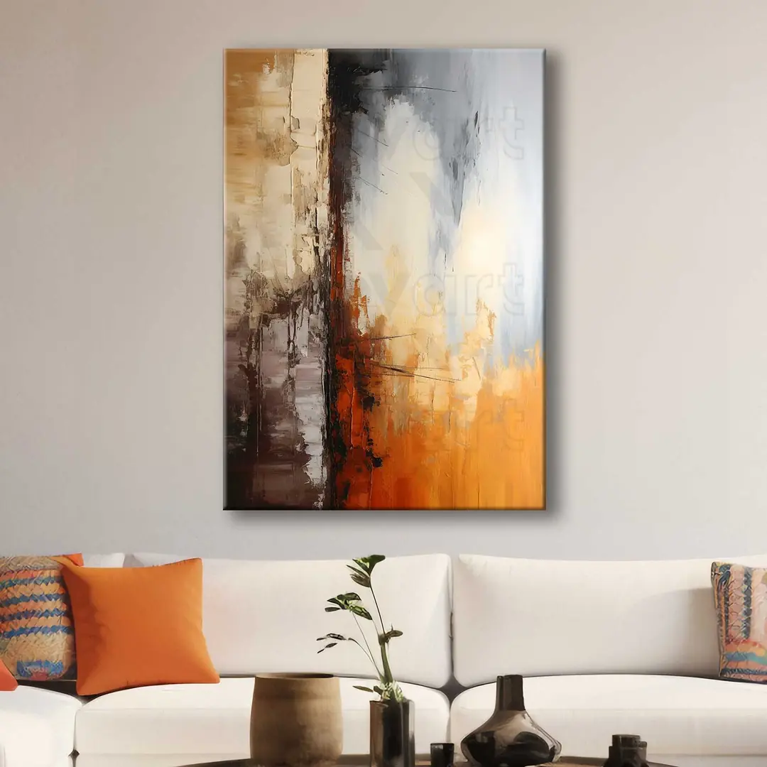 Soyut Modern Dekoratif Kanvas Tablo - VOOV3010 1