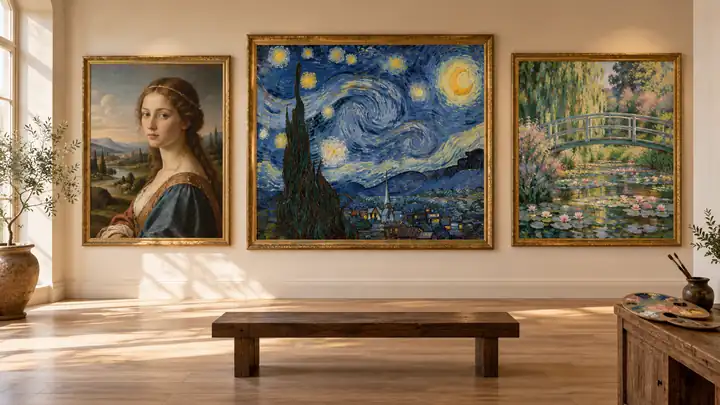 Ünlü Ressamlar ve Eserleri: Sanat Tarihine Yön Veren 5 Ressam