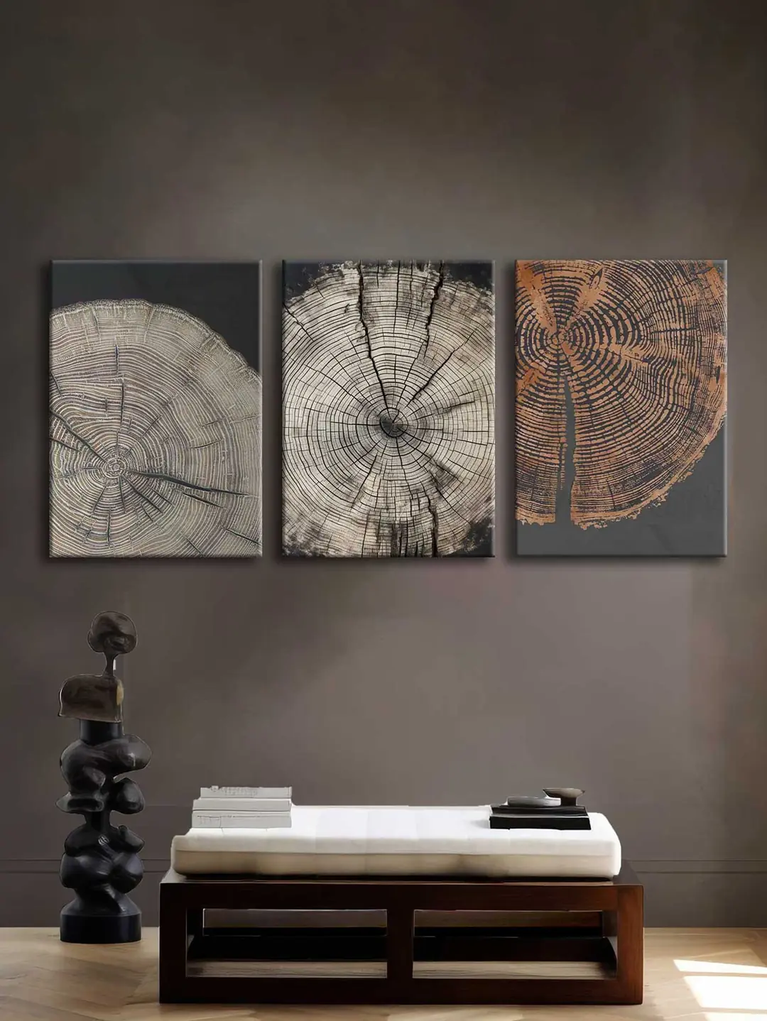Kanvas Duvar Tablosu 3'lü Canvas Tablo Seti - VOOV4215 3