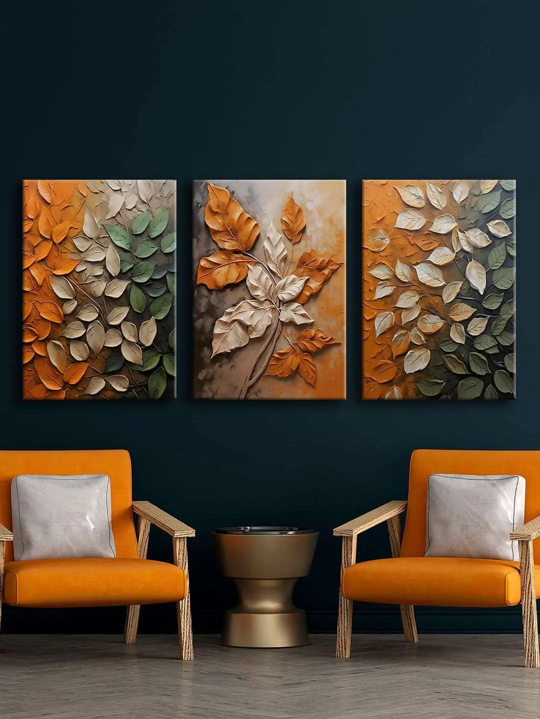 Kanvas Duvar Tablosu 3'lü Canvas Tablo Seti - VOOV4192 4