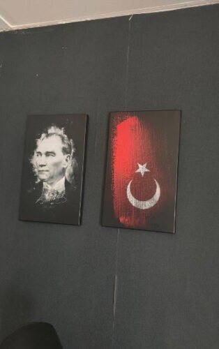 Atatürk & Türk Bayrağı 2'li Set Kanvas Tablo – ATA1938 photo review
