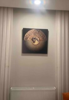 Modern Lüks Altın Geometrik Soyut Dekoratif Kanvas Tablo - VOOV1927 photo review