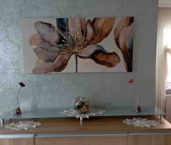 Cennet Çiçeği Dekoratif Kanvas Tablo - VOOV2125 photo review
