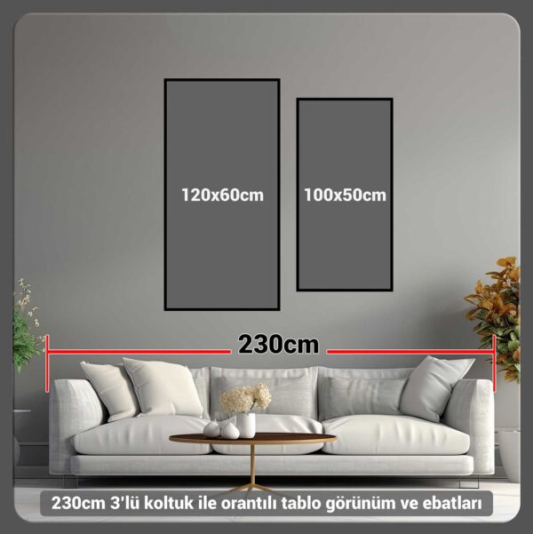 Dekoratif Ağaç Kanvas Tablo -VOOV2661