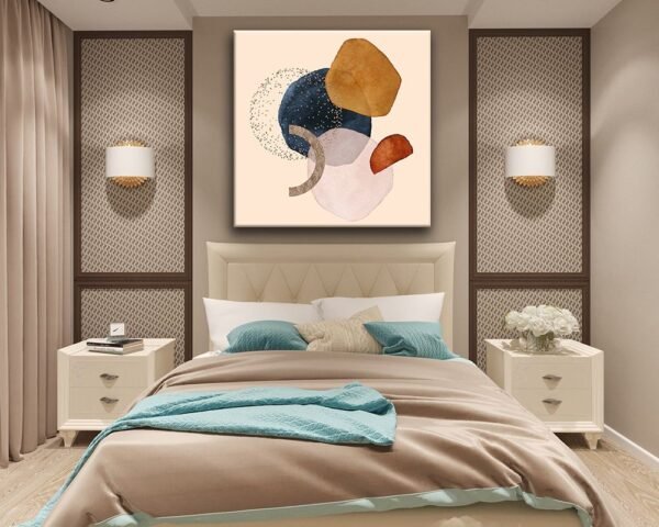 Abstract Art Dekoratif Kanvas Tablo - VOOV1447