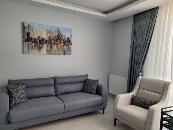 Metropol Silüet Dekoratif Kanvas Tablo - VOOV2040