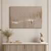Abstract Beige Art Dekoratif Kanvas Tablo - VOOV2026