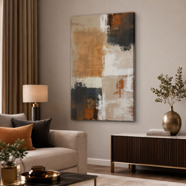 Modern Soyut Dekoratif Kanvas Tablo - VOOV2526