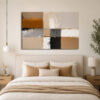 Abstract Art Dekoratif Kanvas Tablo - VOOV2549