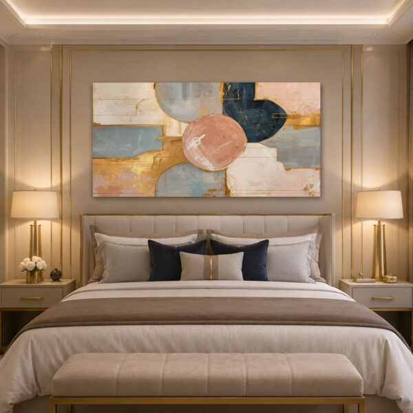 Modern Soyut Dekoratif Kanvas Tablo -VOOV2660