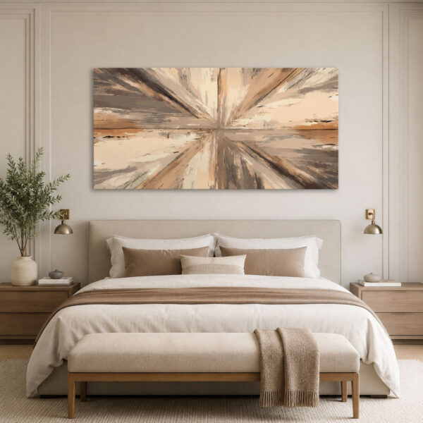 Soft Soyut Dekoratif Kanvas Tablo -VOOV2729