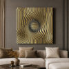 Modern Geometrik Dekoratif Soyut Kanvas Tablo - VOOV3385