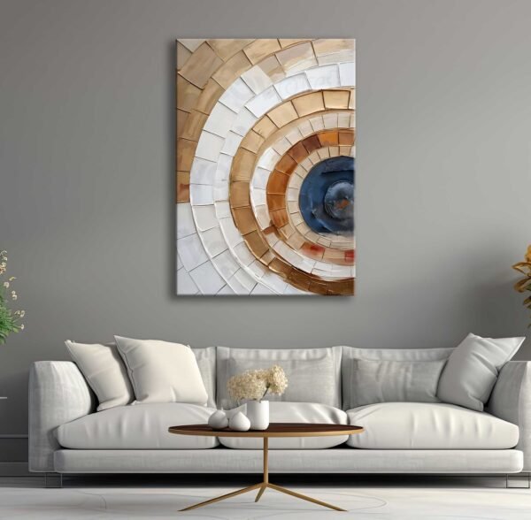 Abstract Art Dekoratif Kanvas Tablo - EC1008