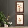 Kompakt Çerçeveli Dekoratif Tablo Seti ( 35x25cm 2 Adet ) - EW1119