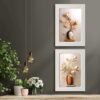 Kompakt Çerçeveli Dekoratif Tablo Seti ( 35x25cm 2 Adet ) - EW1139