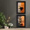 Kompakt Çerçeveli Dekoratif Tablo Seti ( 35x25cm 2 Adet ) - EW1151