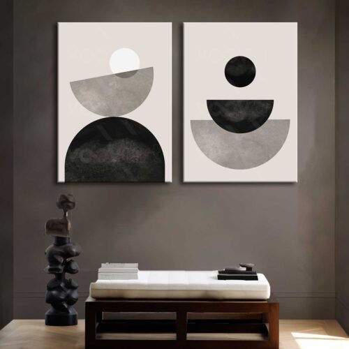 Kanvas Duvar Tablosu 2'li Canvas Tablo Seti - VOOV4232