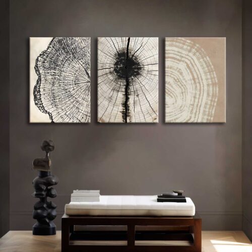 Kanvas Duvar Tablosu 3'lü Canvas Tablo Seti - VOOV4204