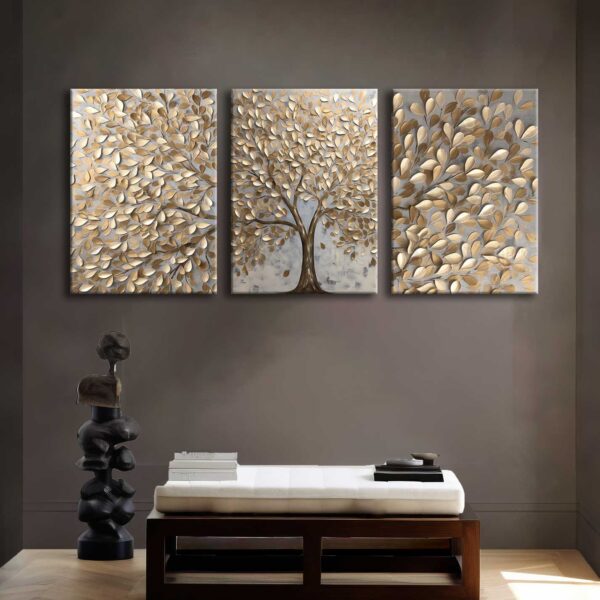 Kanvas Duvar Tablosu 3'lü Canvas Tablo Seti - VOOV4217