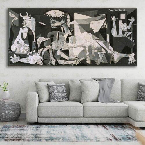 Pablo Picasso - Guernica Kanvas Tablo - VOOV1845