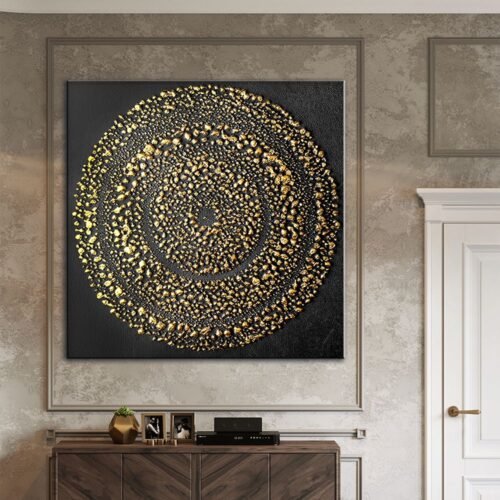 Soyut Dekoratif Kanvas Tablo - VOOV1020