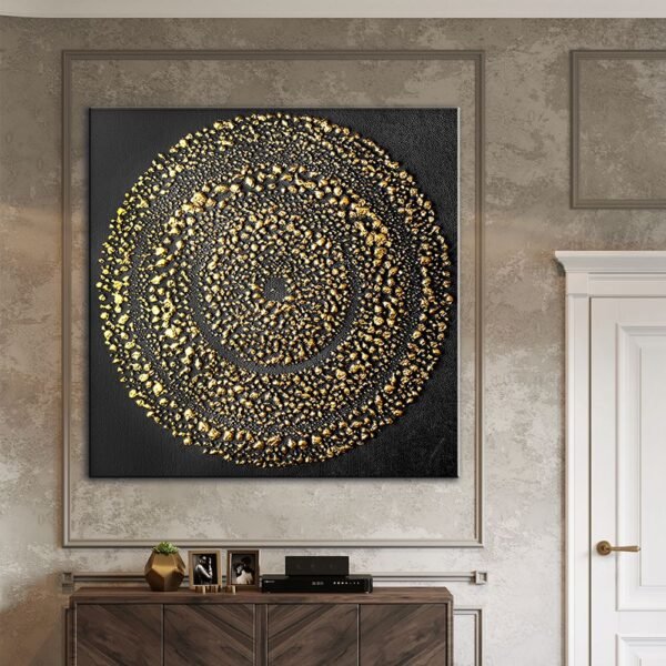 Soyut Dekoratif Kanvas Tablo - VOOV1020