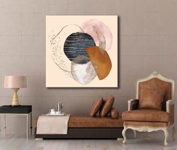 Abstract Art Dekoratif Kanvas Tablo - VOOV1445