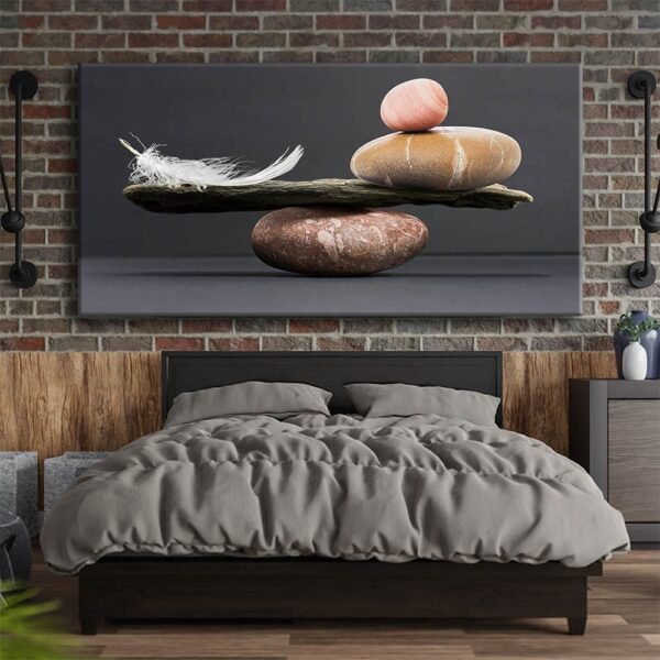 Denge Dekoratif Kanvas Tablo - VOOV1464