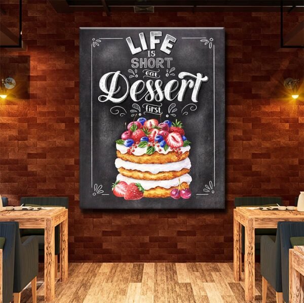 Pasta Posteri Dekoratif Kanvas Tablo - VOOV1689