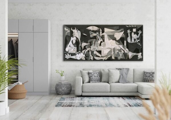 Pablo Picasso - Guernica ( Konuşan Müze ) Kanvas Tablo - VOOV1845