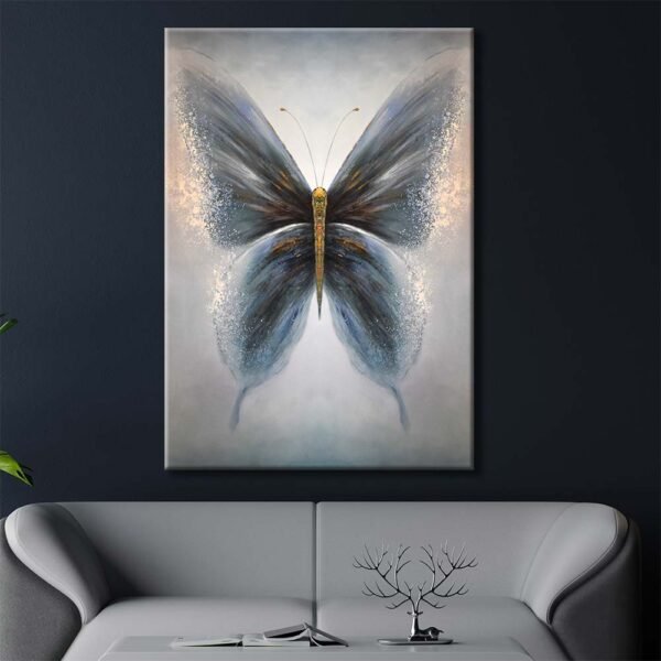 Dekoratif Kelebek Kanvas Tablo - VOOV1979