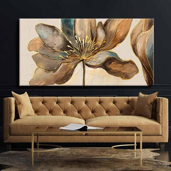 Cennet Çiçeği Dekoratif Kanvas Tablo - VOOV2125