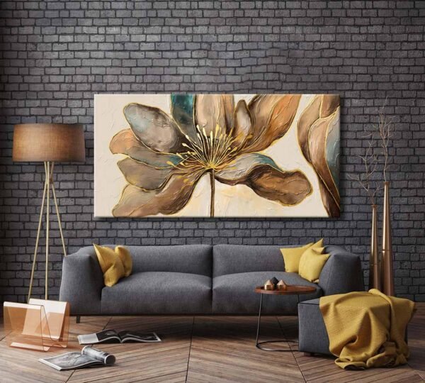 Cennet Çiçeği Dekoratif Kanvas Tablo - VOOV2125