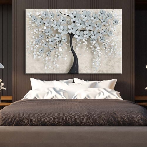 Dekoratif Gelincik Çiçeği Kanvas Tablo - VOOV2173