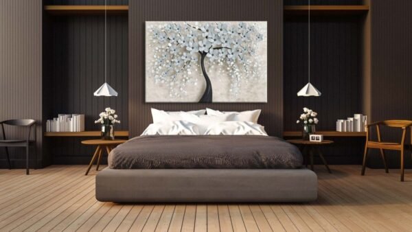 Dekoratif Gelincik Çiçeği Kanvas Tablo - VOOV2173