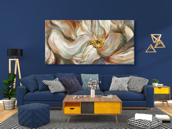 Dekoratif Çiçek Kanvas Tablo - VOOV2255