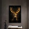 Muhteşem Geyik Dekoratif Kanvas Tablo - VOOV2345