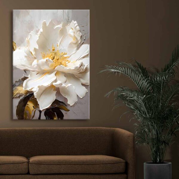 Cennet Gülü Dekoratif Kanvas Tablo - VOOV2413