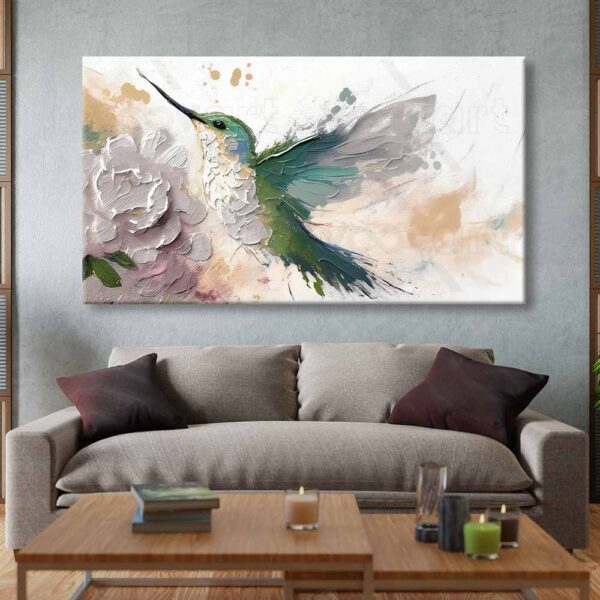 Dekoratif Kuş Kanvas Tablo - VOOV2427