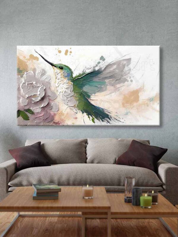 Dekoratif Kuş Kanvas Tablo - VOOV2427